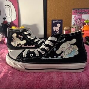 Cinnamoroll Black High Top Sneakers Size 36